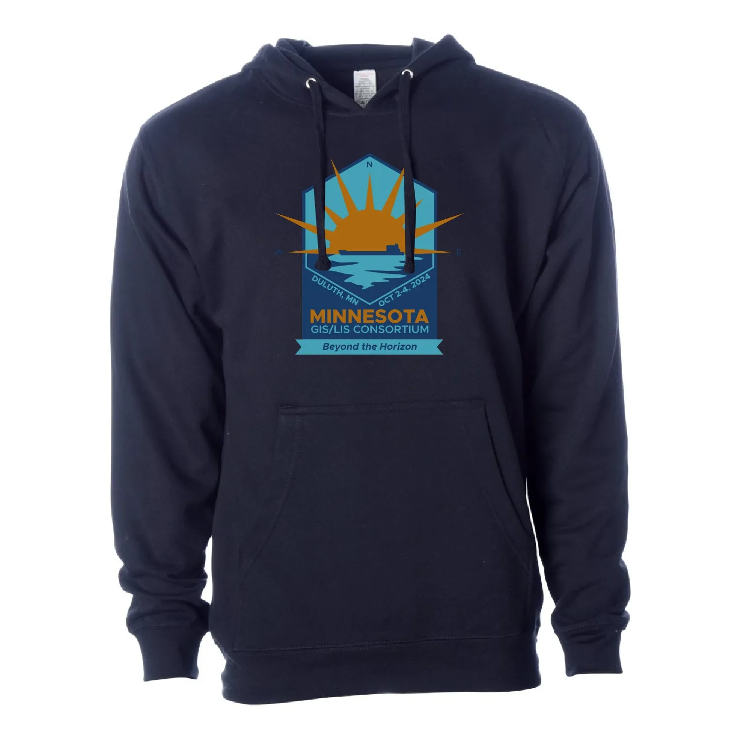 MN GIS/LIS Unisex Midweight Hooded Sweatshirt Conference Logo