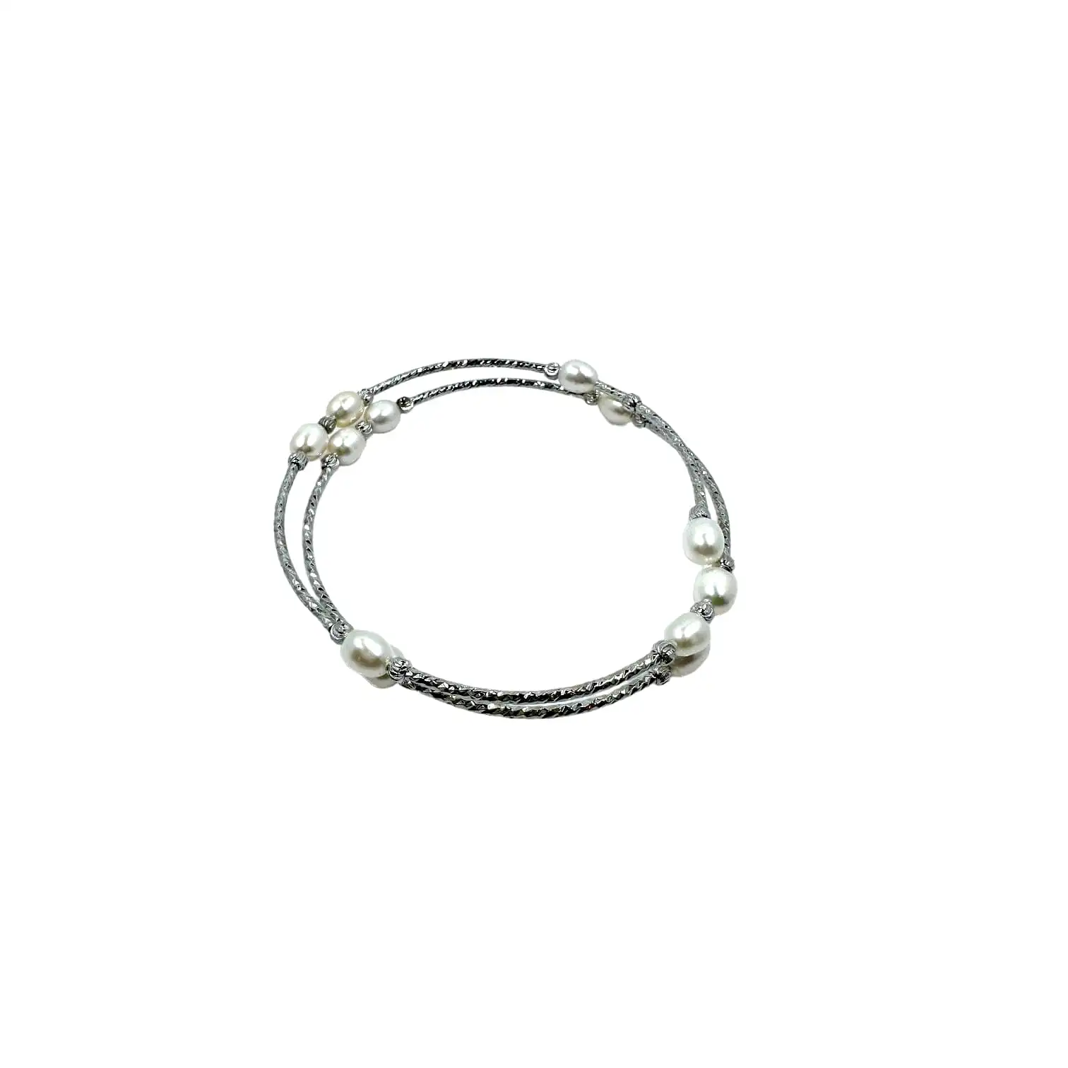 Nene Double Wrap Pearl Bracelet