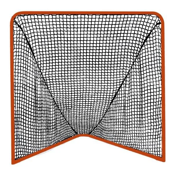 Open Box, Folding Lacrosse Goal - 30 lbs, 6'x6'x7' by Crankshooter INCLUDED with  5mm BLACK Net - FREE Shipping (Copy)