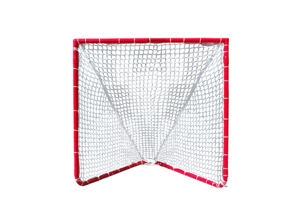 PAIR (2x) of Lacrosse Goals - 4x4x4 BOX Lacrosse Goals 26 lbs each - INCLUDES 2x 5mm White or Black Crankshooter Nets - FREE SHI