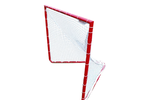 PAIR (2x) of Lacrosse Goals - 4x4x4 BOX Lacrosse Goals 26 lbs each - INCLUDES 2x 5mm White or Black Crankshooter Nets - FREE SHI