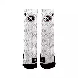 Peters Township Girls Lacrosse Club Basic Geo Socks