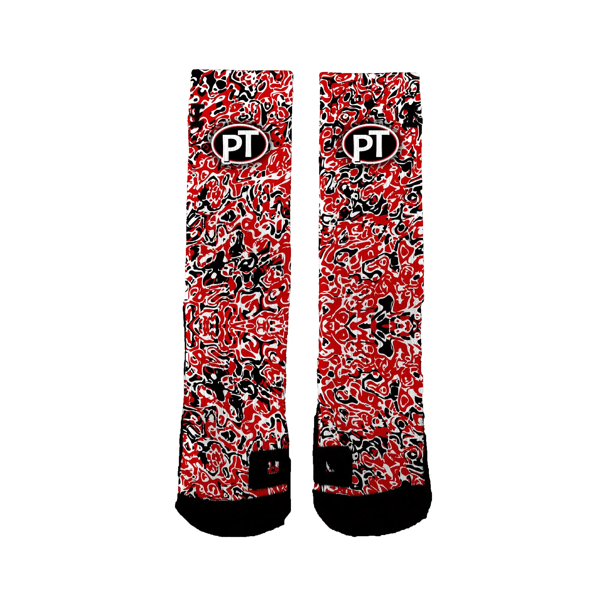 Peters Township Girls Lacrosse Club Graffiti Socks