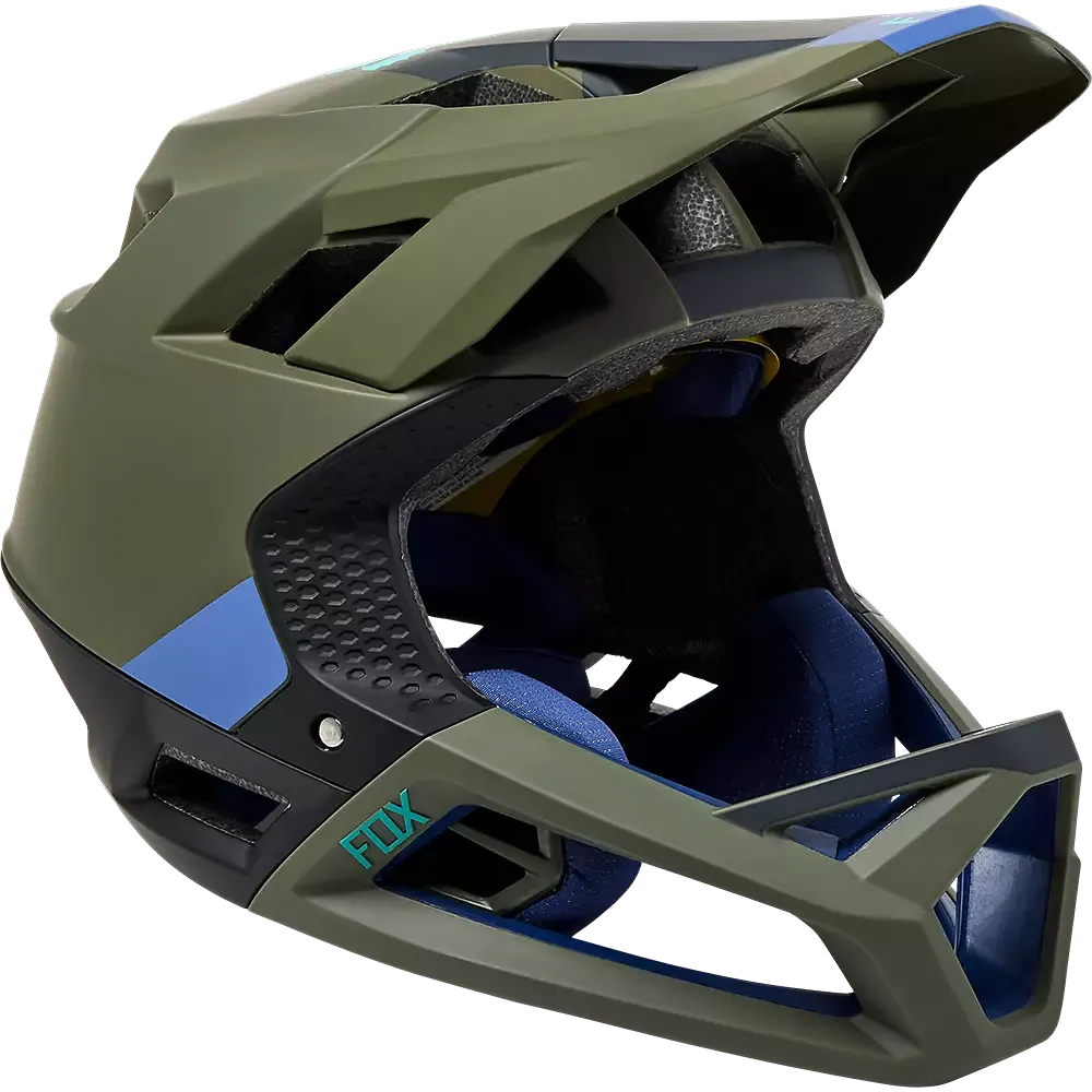 PROFRAME HELMET BLOCKED, CE OLIVE GREEN