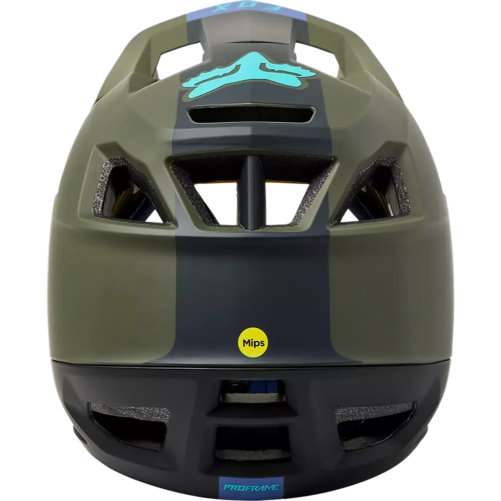 PROFRAME HELMET BLOCKED, CE OLIVE GREEN