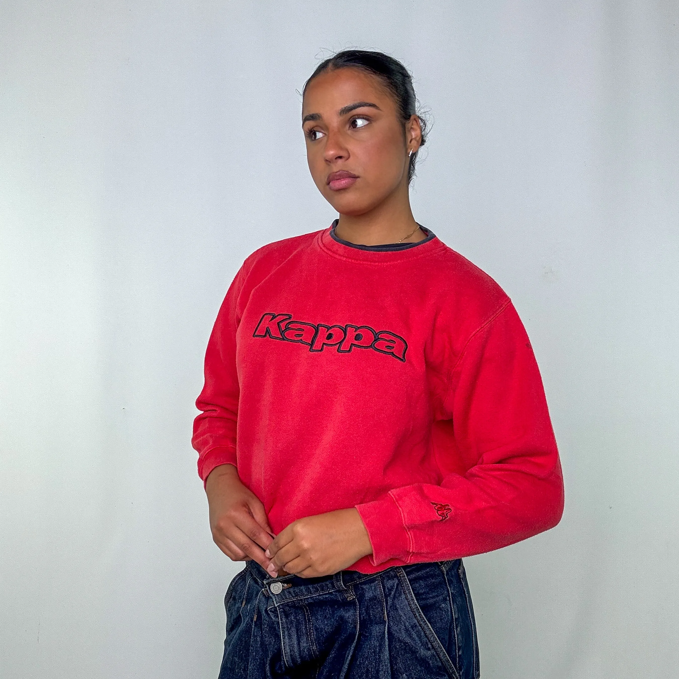 Red 90s Kappa Sweatshirt (M)