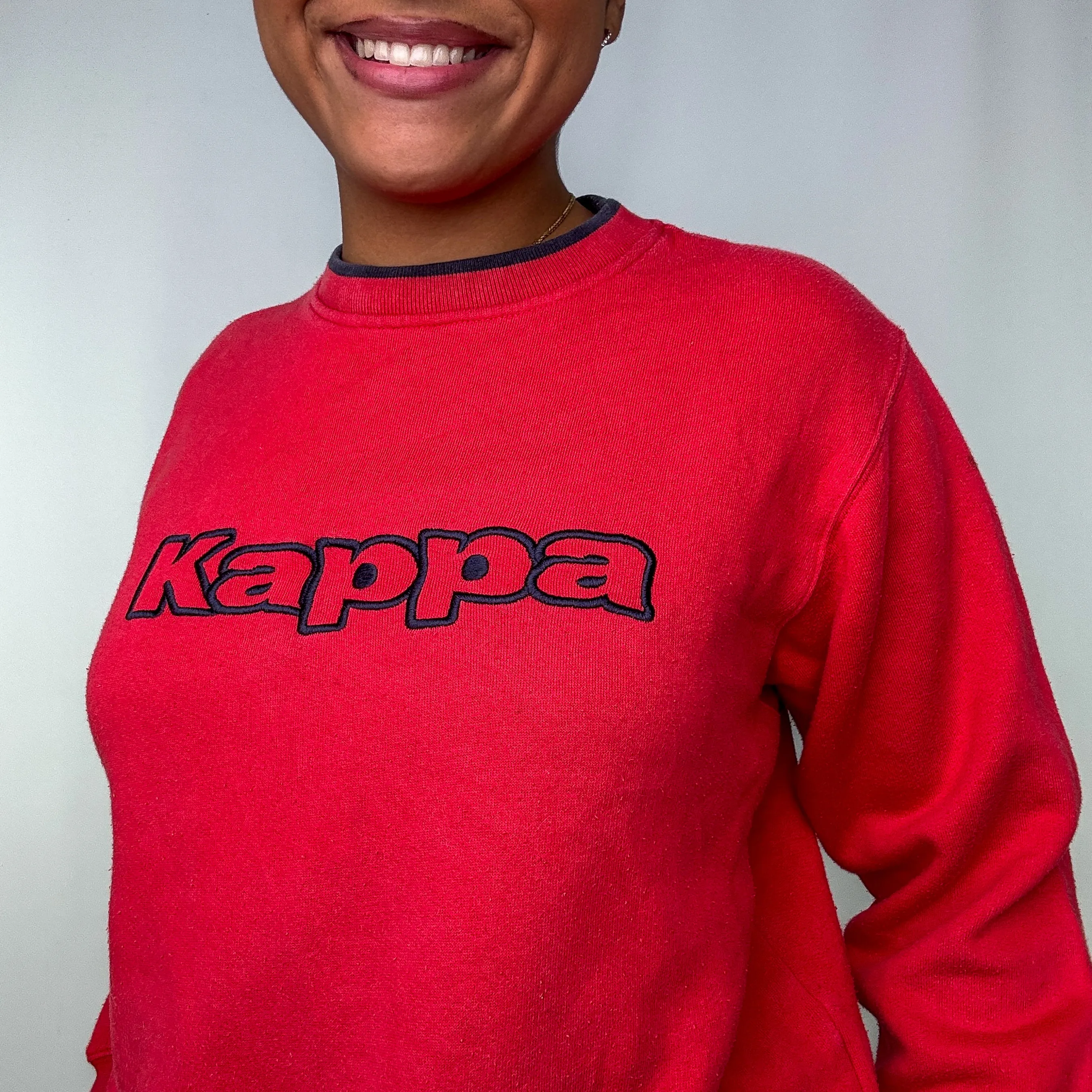 Red 90s Kappa Sweatshirt (M)