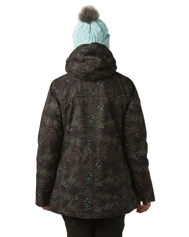 Rojo Aster Jacket Acacia Camo | Snow Jackets Womens | Snow Skiers Warehouse