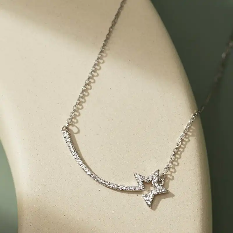 Silver Star Necklace