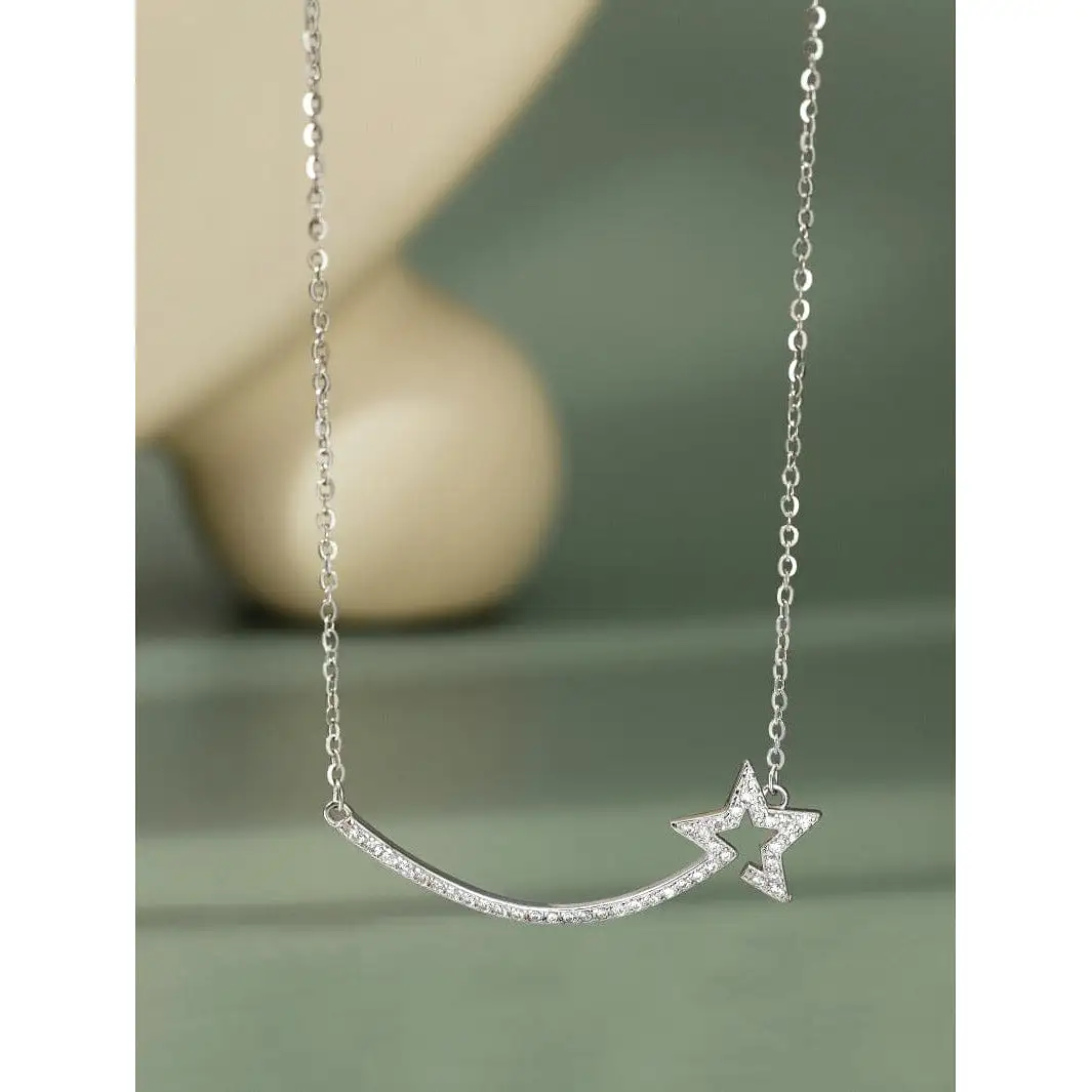 Silver Star Necklace