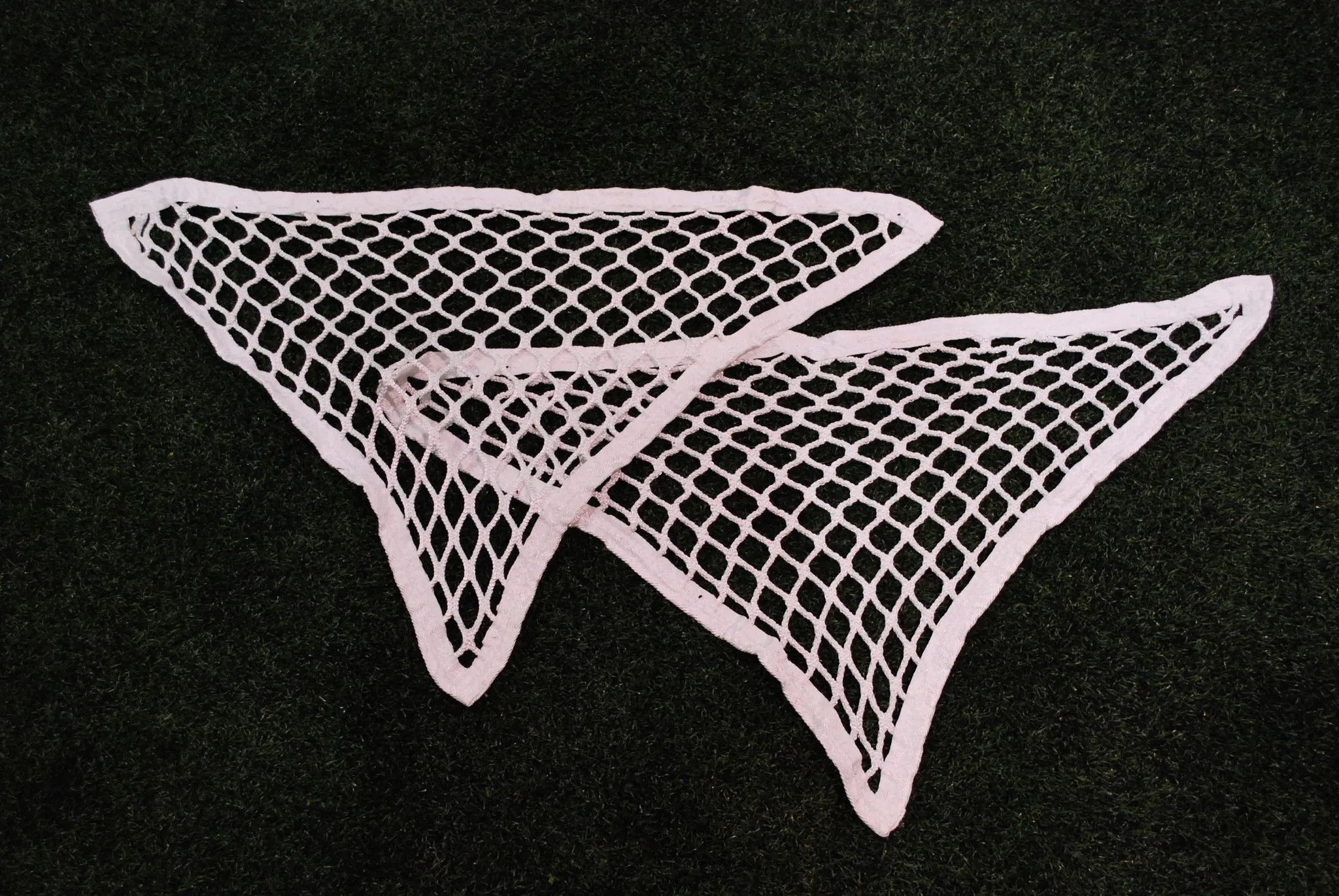 Sniper Net (pair) Lacrosse Goal Net Corner Protector by CrankShooter