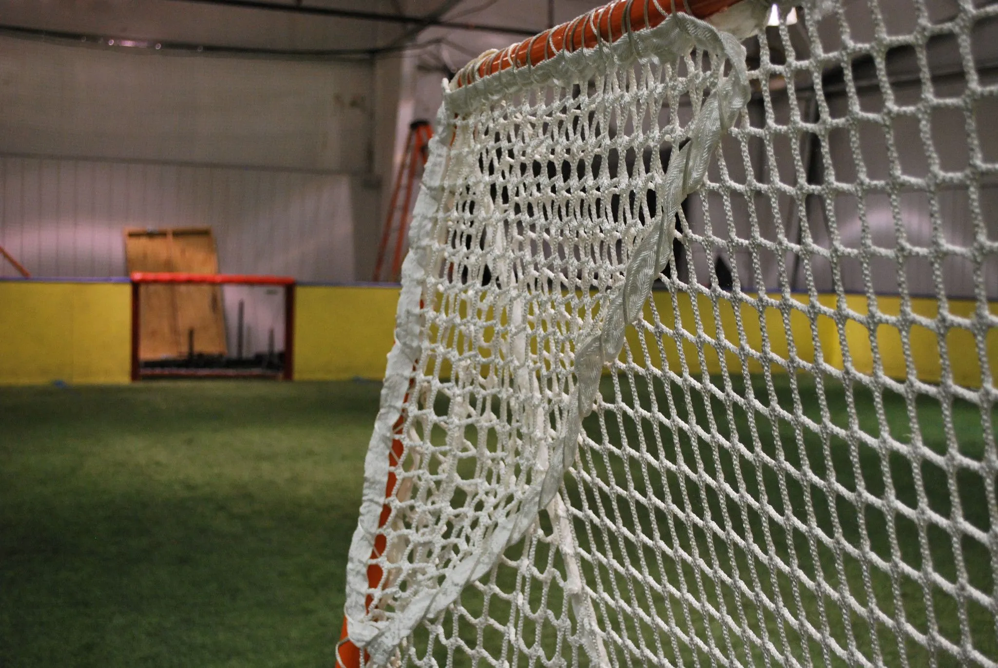 Sniper Net (pair) Lacrosse Goal Net Corner Protector by CrankShooter