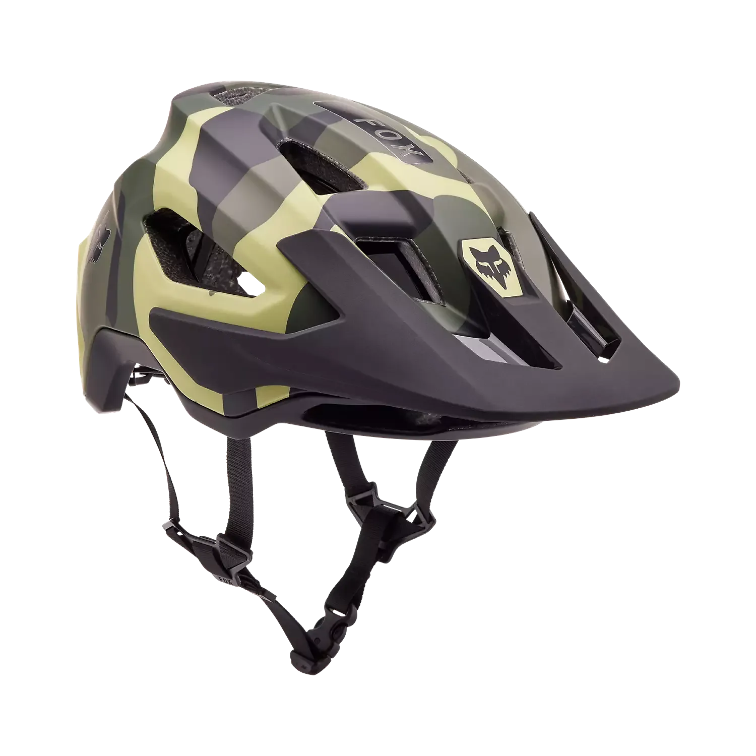 SPEEDFRAME CAMO HELMET CE GREEN CAMO