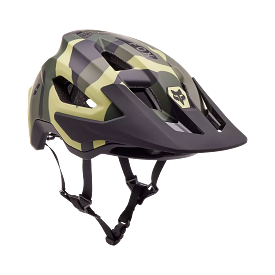 SPEEDFRAME CAMO HELMET CE GREEN CAMO