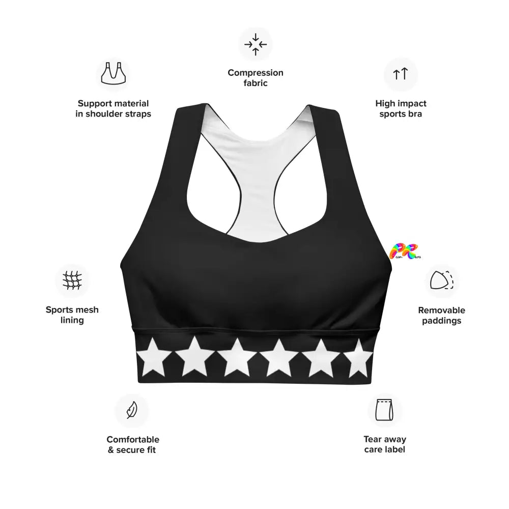 Star Longline Sports Bra