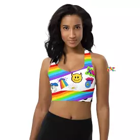 Trippy Rave Sports Bra