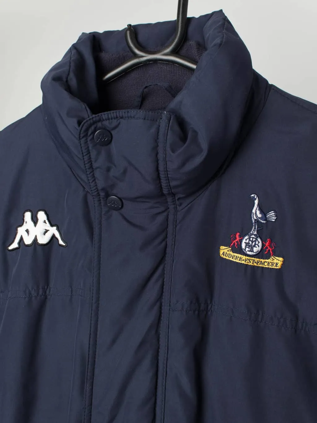 Vintage Tottenham Hotspur Kappa coat with classic badge – Large