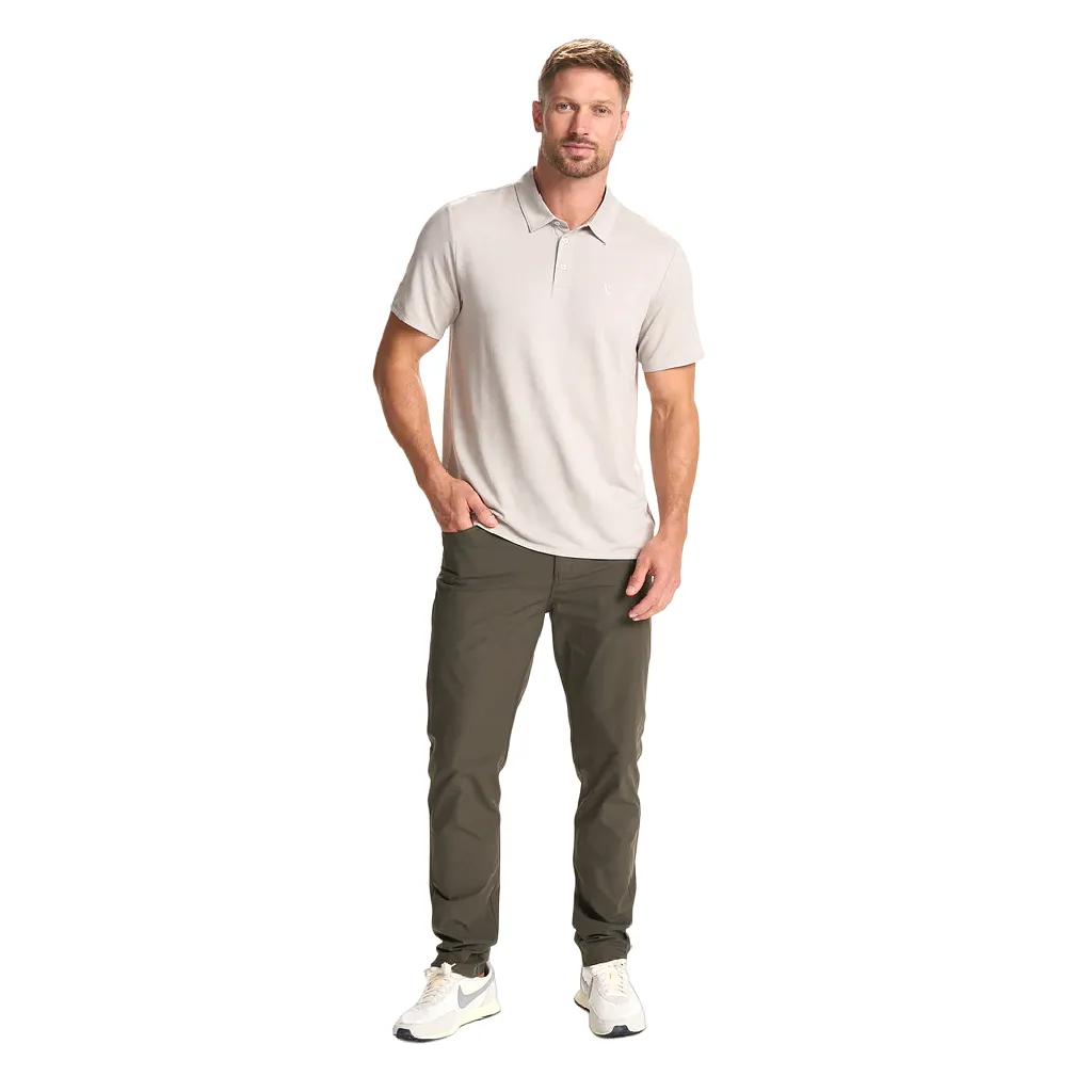 Vuori Men's Knit Twill Polo