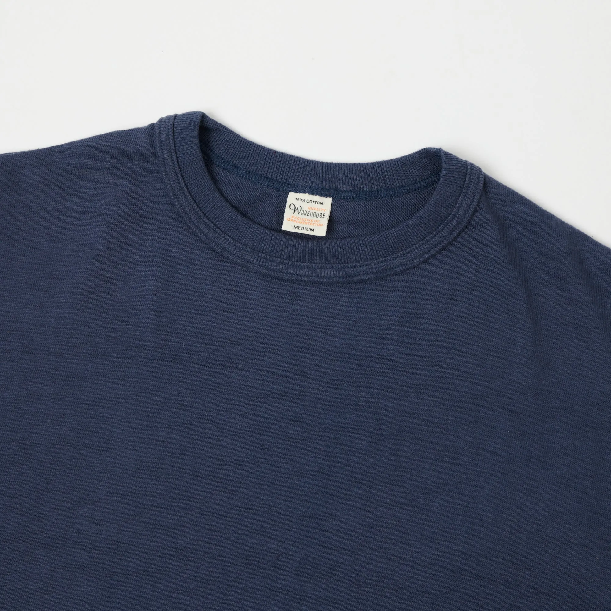 Warehouse 4601 Plain Tee - Navy