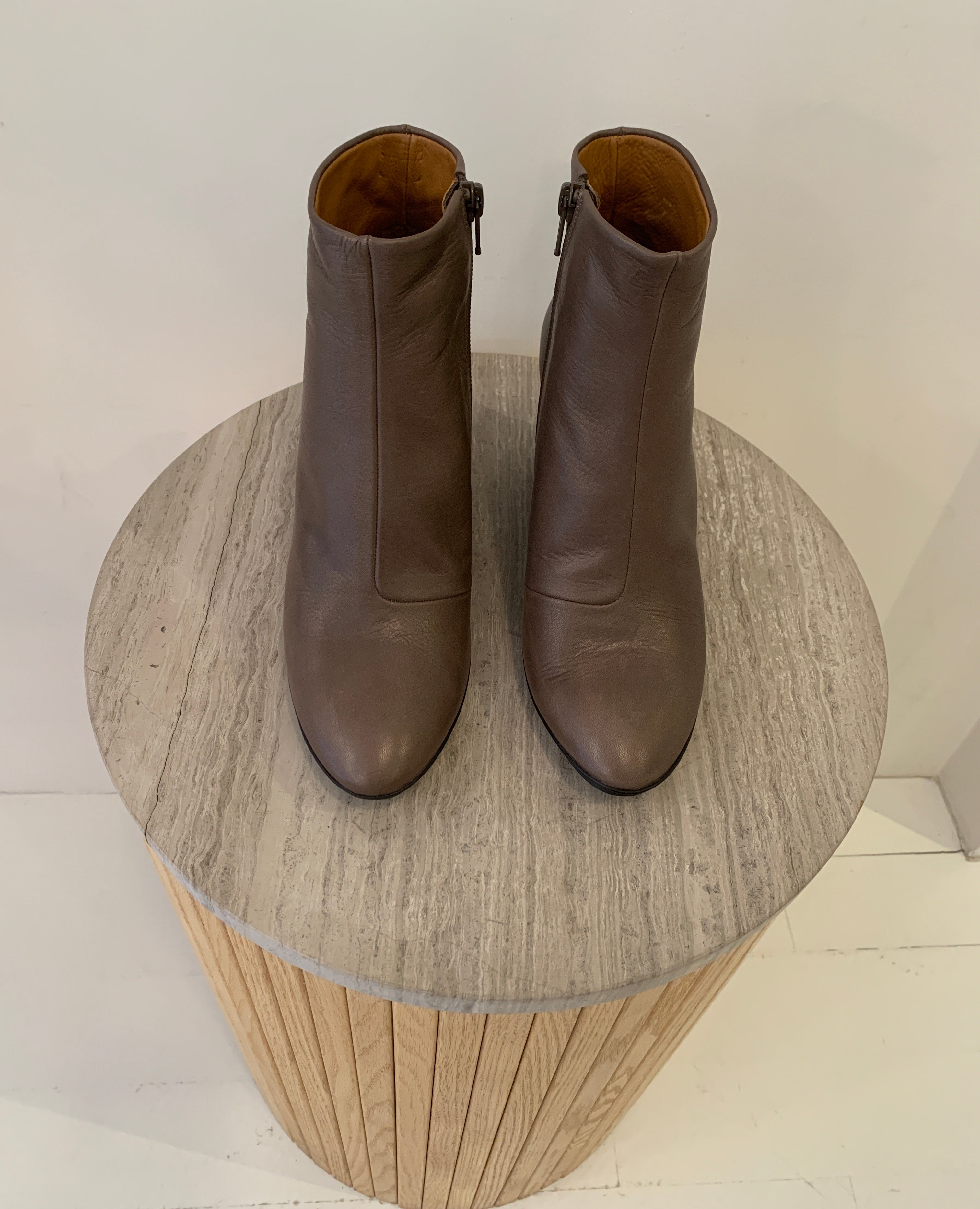 Warehouse Sale - Lodi Boot Taupe Leather