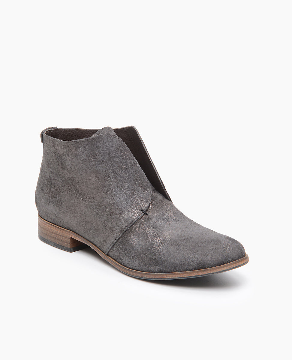 Warehouse Sale - Tala Bootie Anthracite Metallic Suede