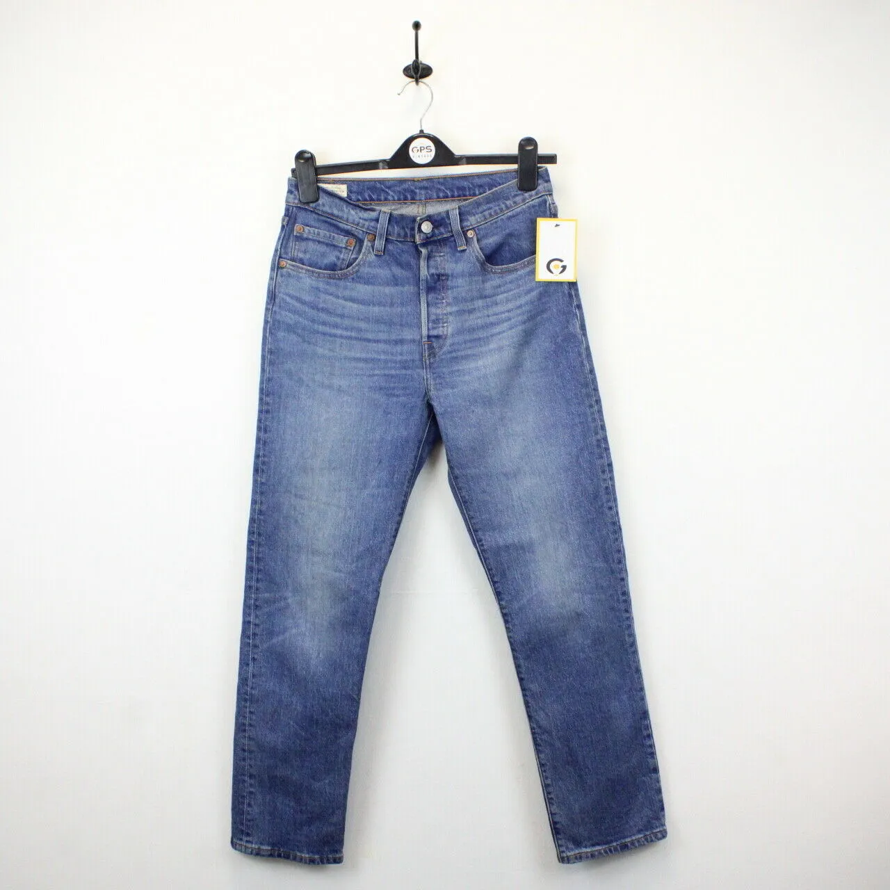 Womens LEVIS 501 Big E Jeans Mid Blue | W29 L28