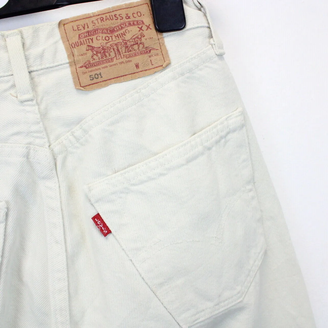 Womens LEVIS 501 Jeans Beige | W26 L28