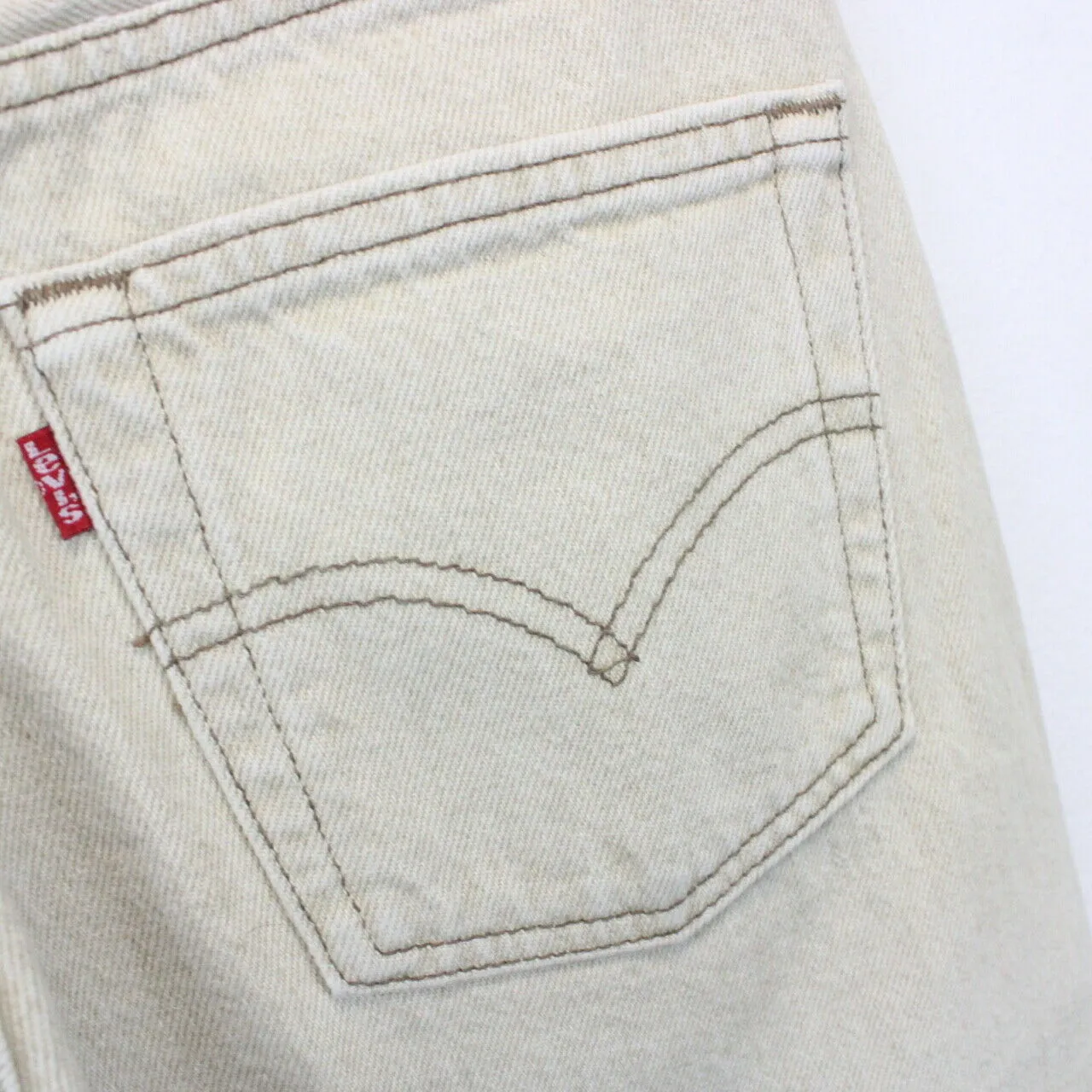 Womens LEVIS 501 Jeans Beige | W28 L28