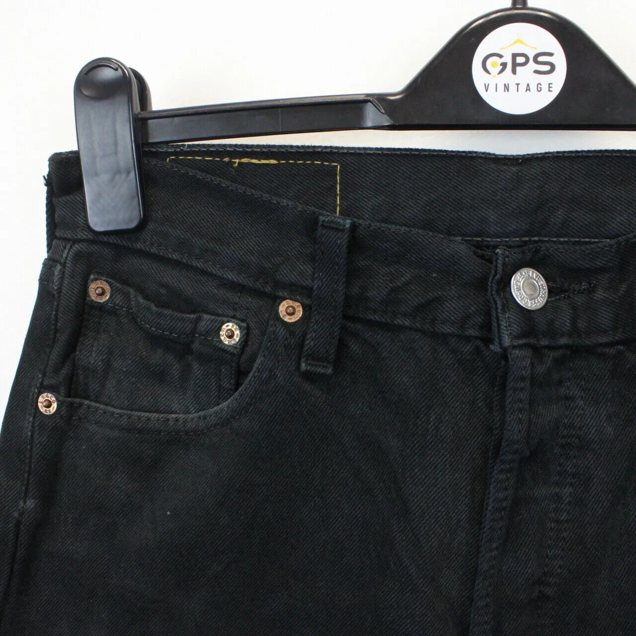 Womens LEVIS 501 Jeans Black | W28 L34