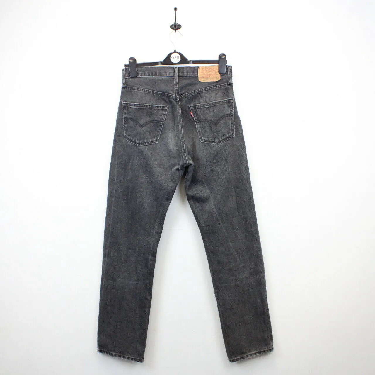 Womens LEVIS 501 Jeans Grey Charcoal | W30 L34