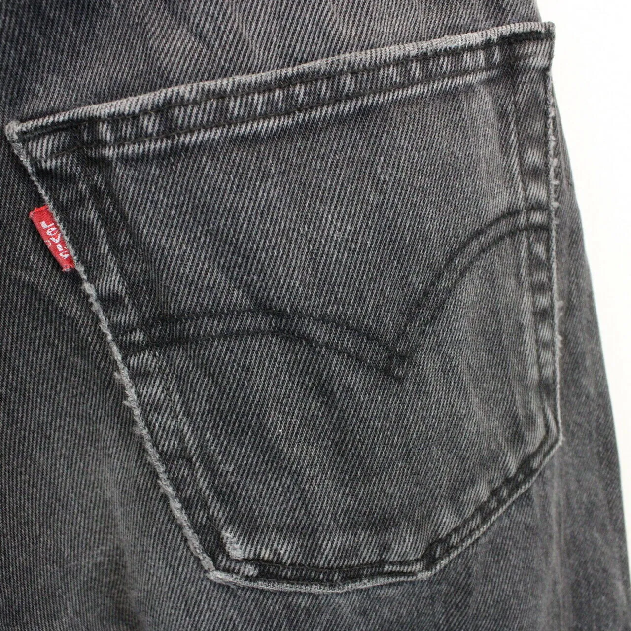 Womens LEVIS 501 Jeans Grey Charcoal | W30 L34