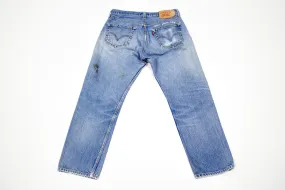 Women’s Vintage Denim Levis Jeans Pant with Embroidery