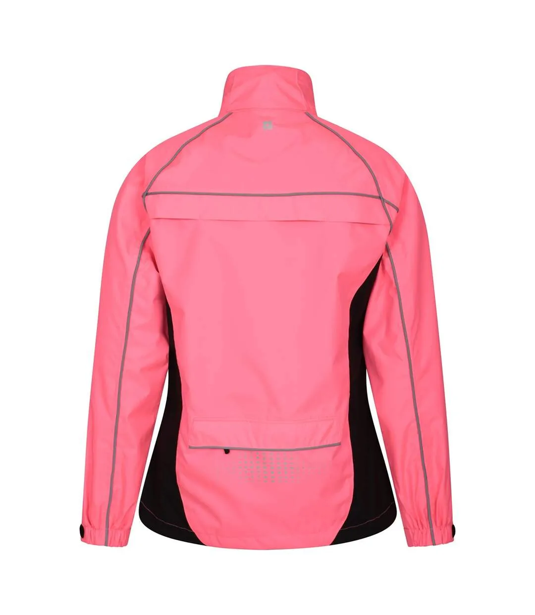 Womens/ladies adrenaline iso-viz waterproof jacket bright pink Mountain Warehouse