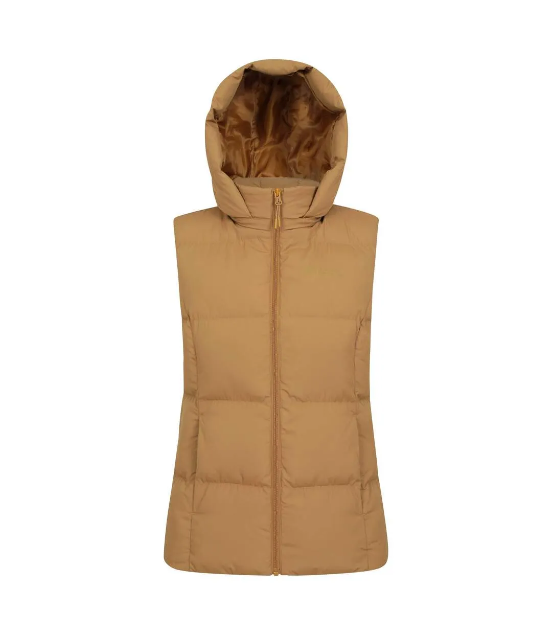 Womens/ladies astral ii padded gilet mustard Mountain Warehouse