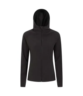 Womens/ladies camber hooded fleece black Mountain Warehouse