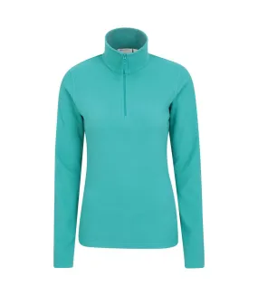 Womens/ladies camber ii fleece top teal Mountain Warehouse