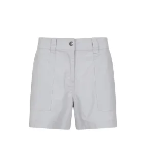 Womens/ladies coast shorts light grey Mountain Warehouse