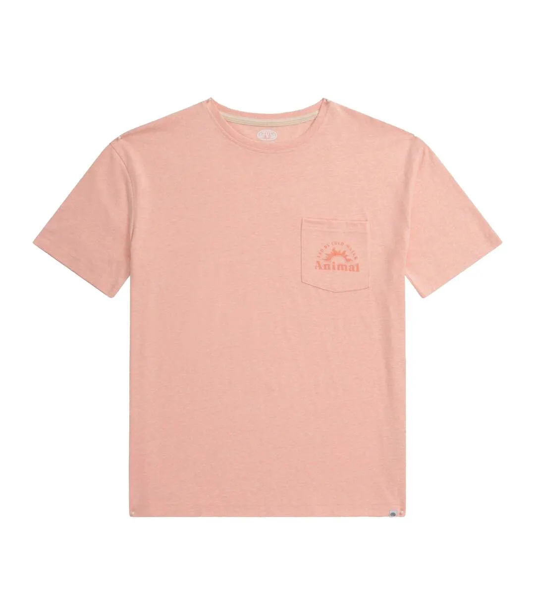 Womens/ladies elena organic pocket t-shirt pink Mountain Warehouse