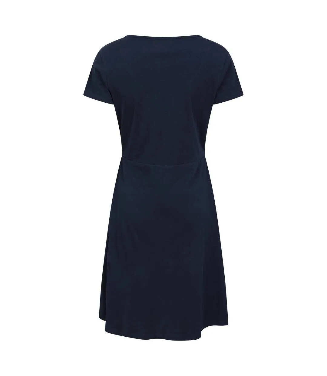 Womens/ladies essentials lora plain skater dress dark blue Mountain Warehouse