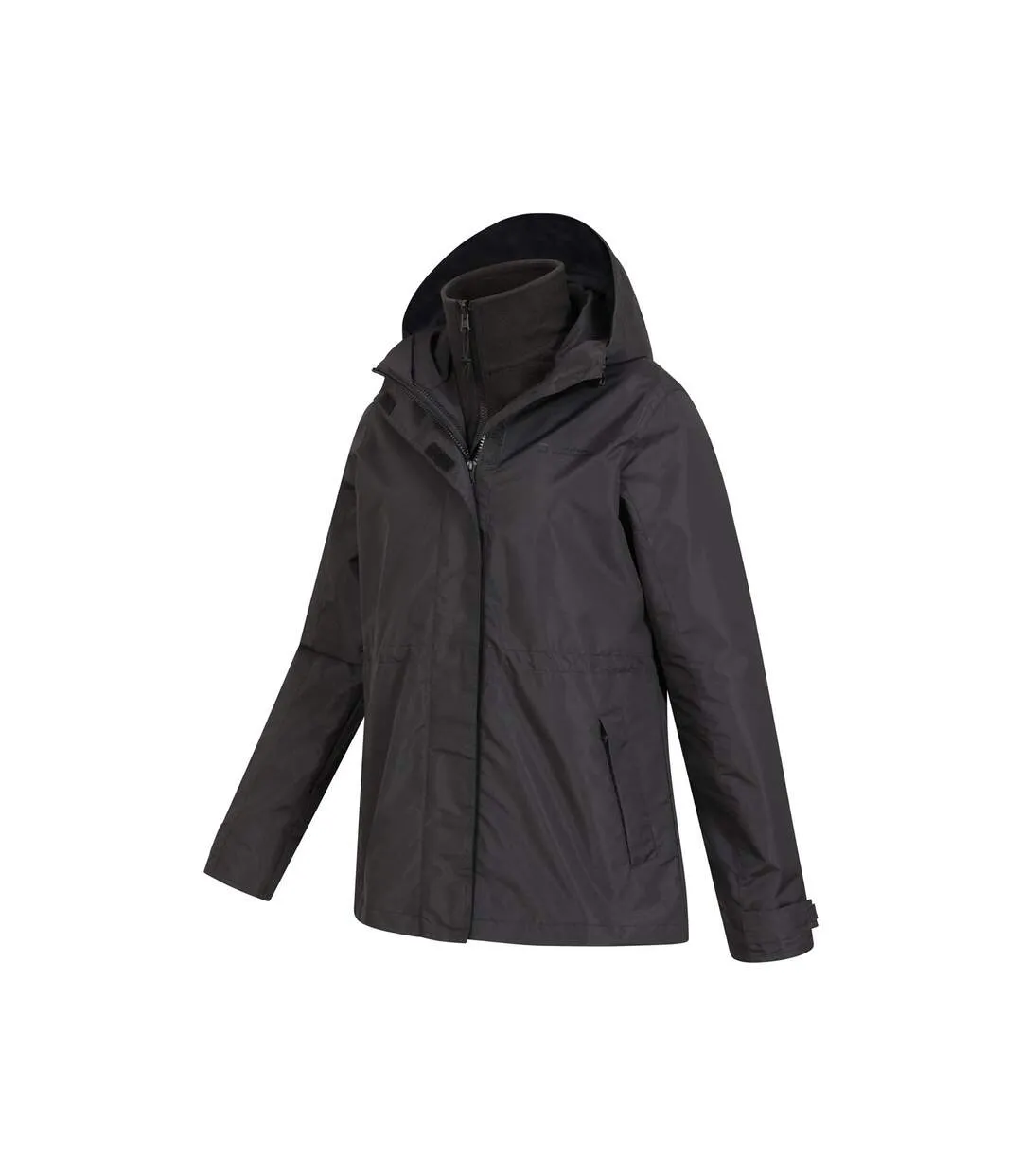 Womens/ladies fell ii 3 in 1 jacket black Mountain Warehouse