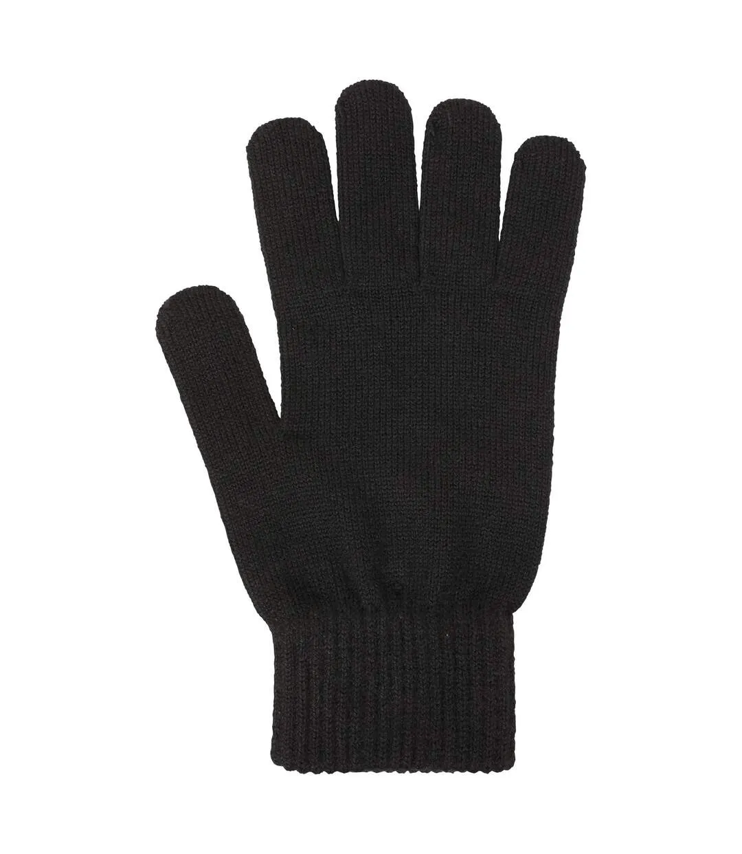 Womens/ladies knitted everyday gloves black Mountain Warehouse