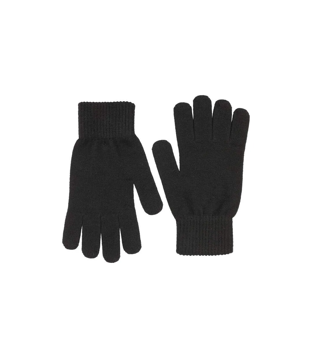 Womens/ladies knitted everyday gloves black Mountain Warehouse