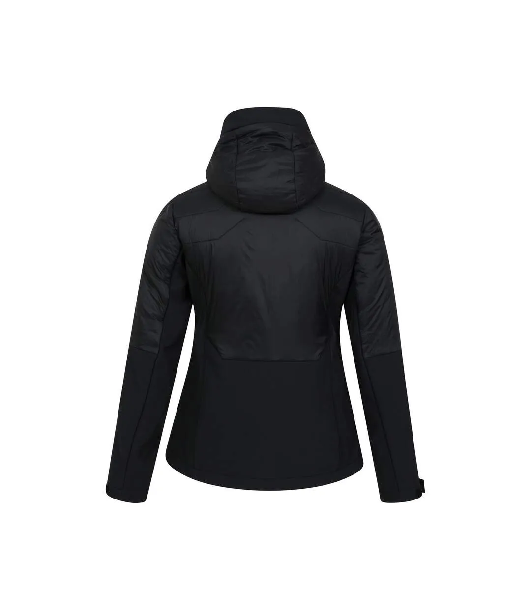 Womens/ladies machina hybrid padded jacket black Mountain Warehouse