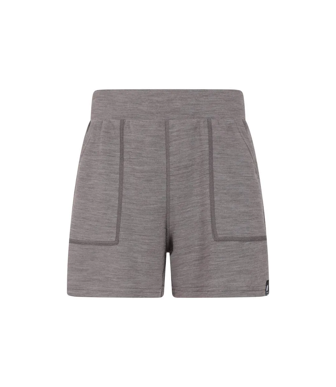 Womens/ladies merino wool sweat shorts grey Mountain Warehouse