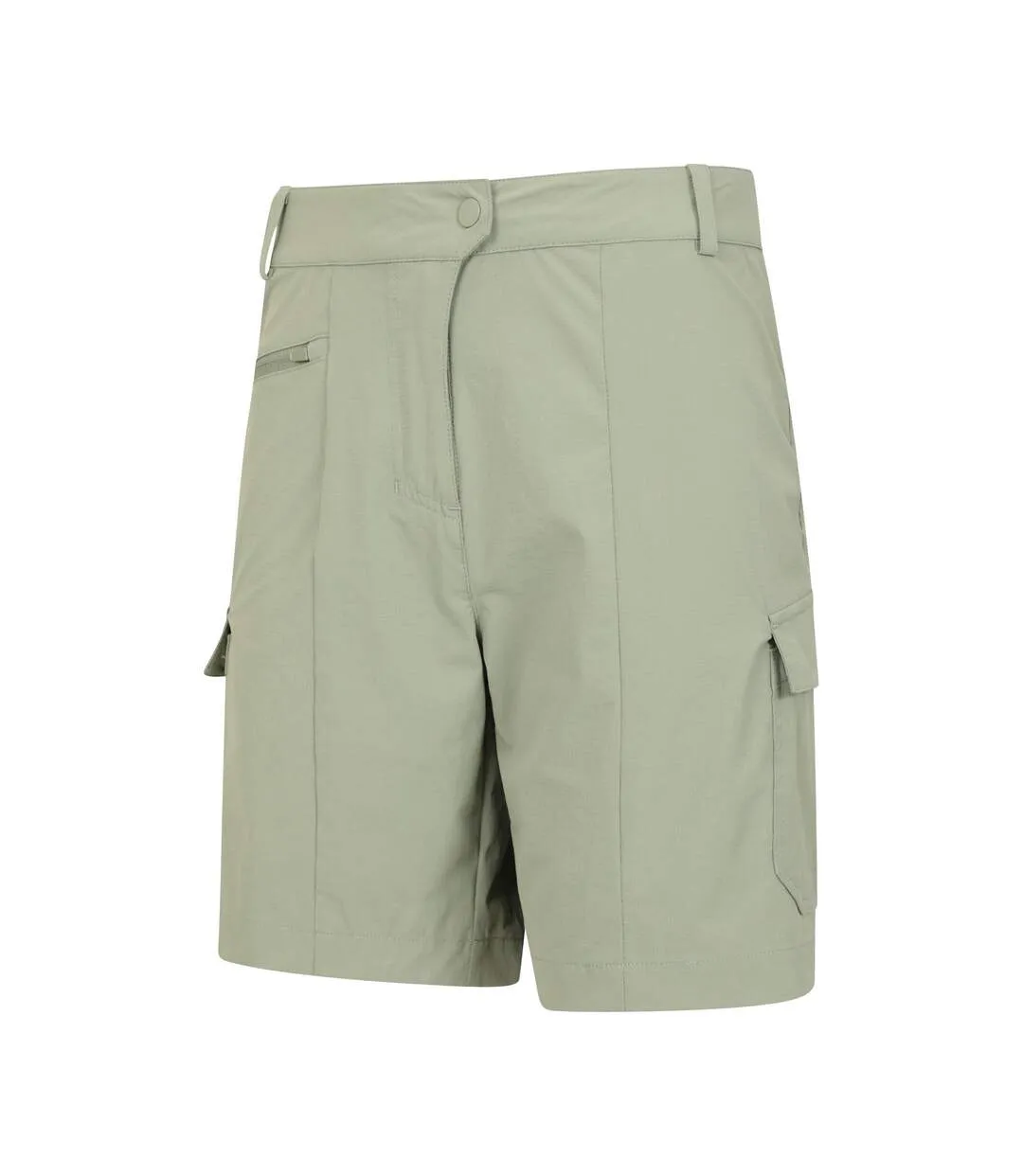 Womens/ladies monte cargo shorts khaki green Mountain Warehouse