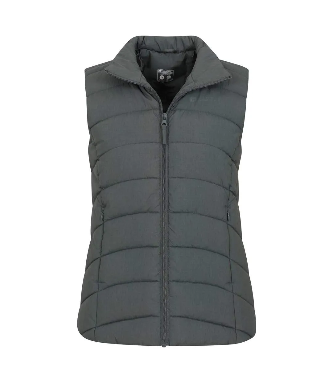 Womens/ladies opal padded gilet cactus green Mountain Warehouse