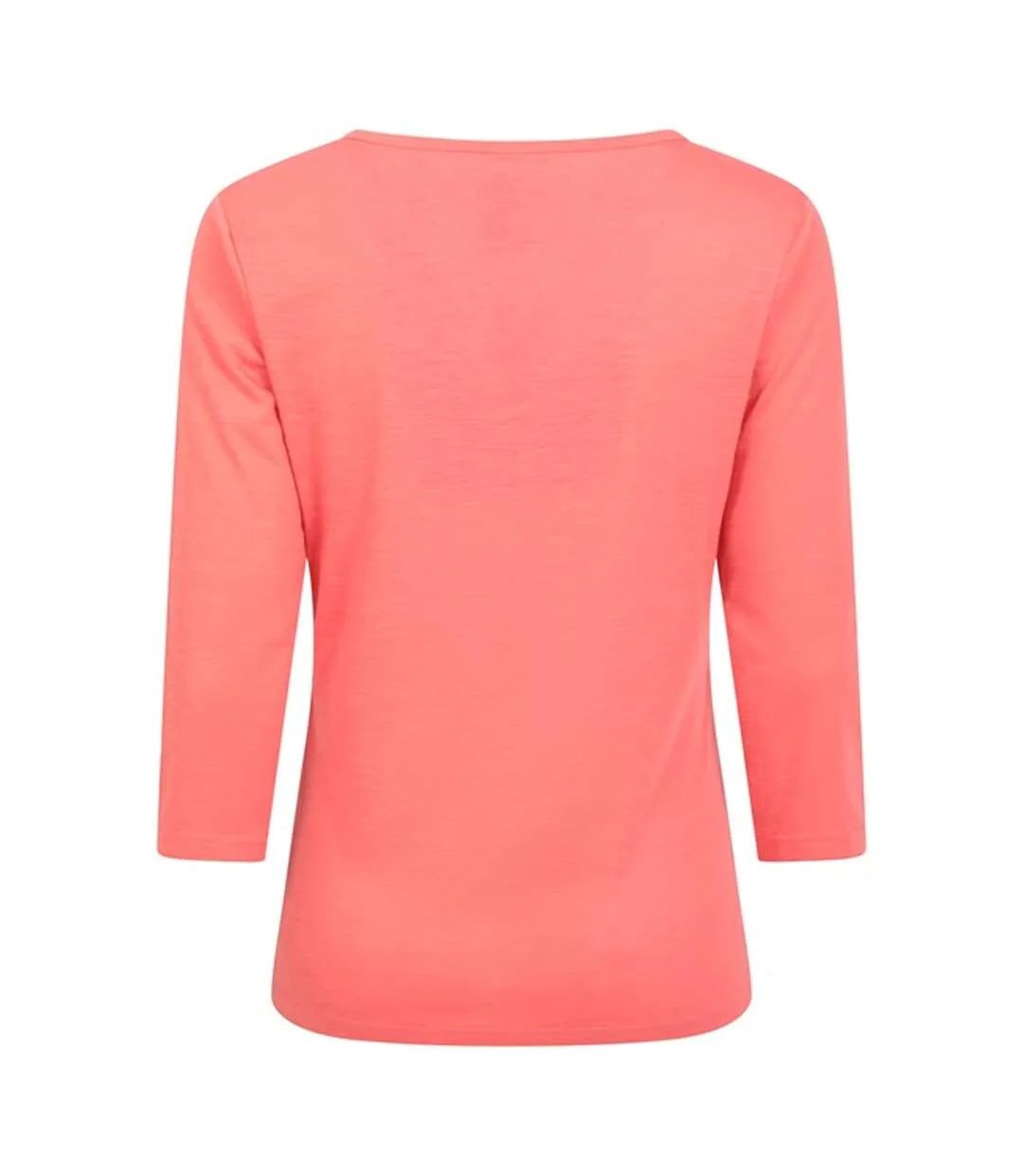 Womens/ladies paphos quick dry uv protection top coral Mountain Warehouse