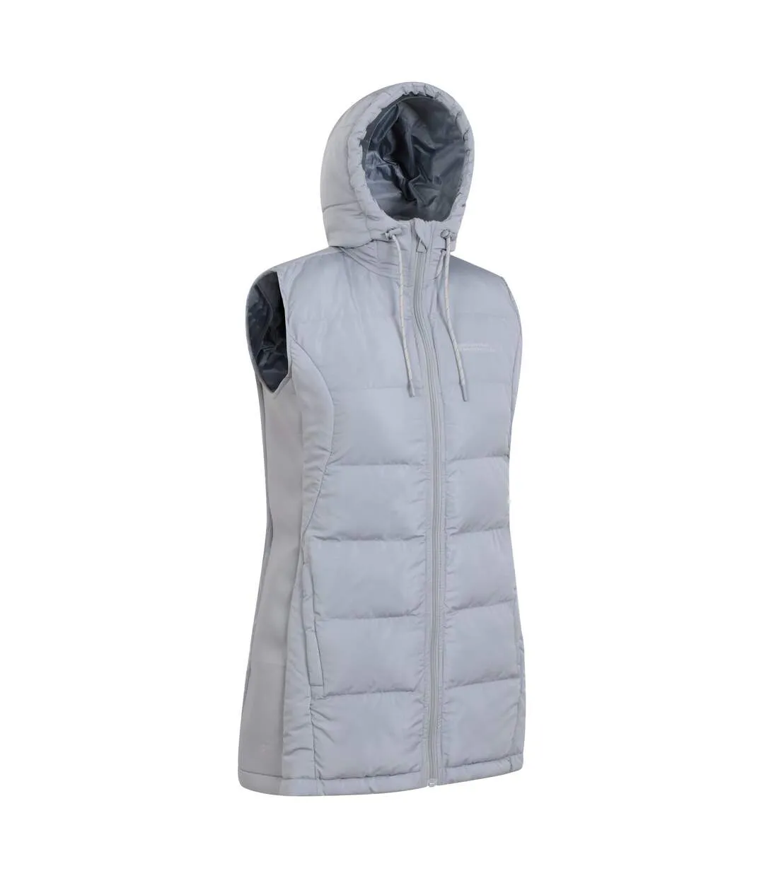 Womens/ladies saturn longline gilet grey Mountain Warehouse