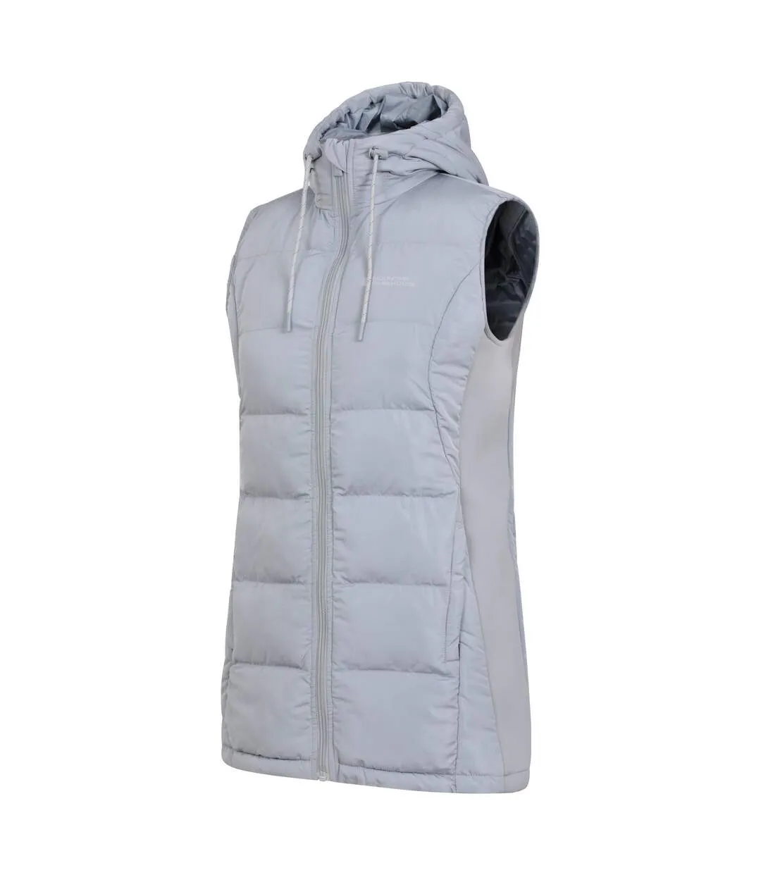 Womens/ladies saturn longline gilet grey Mountain Warehouse