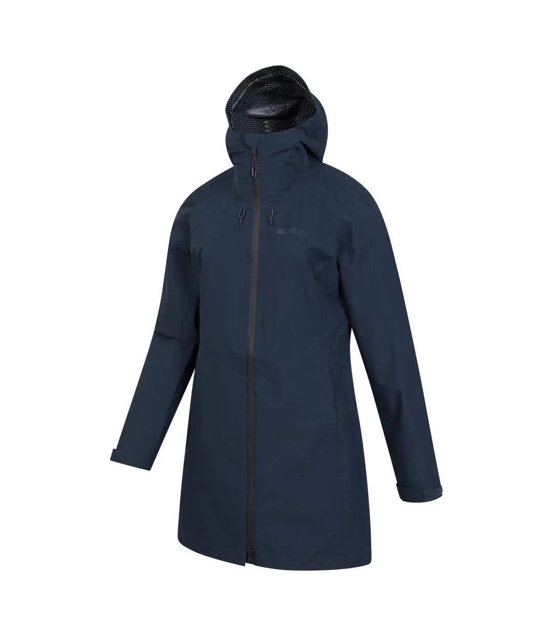 Womens/ladies solstice extreme 2.5 layer waterproof jacket navy Mountain Warehouse